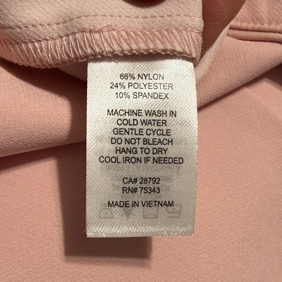 Rachel Zoe Pink Stretch Pull On Dress Pants - Picture 5 of 6